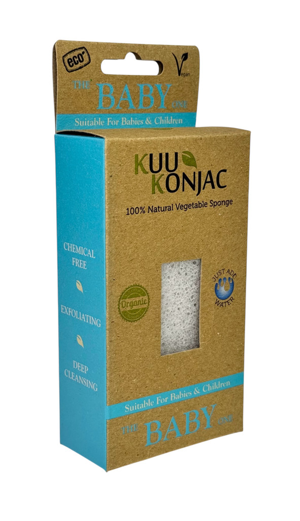 KUU Konjac Baby Sponge