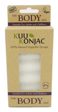 KUU Konjac Wave Body Sponge