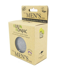 KUU Konjac Mens Sponge for Pre & Post Shave
