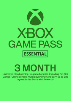 Xbox Game Pass Essential - 3 Month Membership (WW) Key