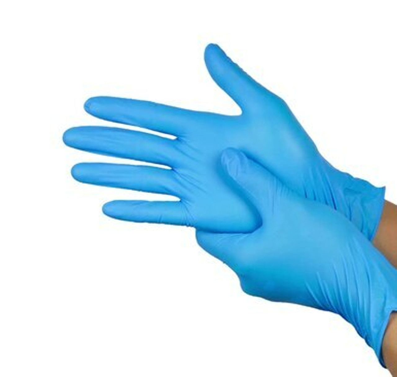 (Large) SkyMed NITRILE Exam Gloves - Color: Blue (Only $6 per Box)