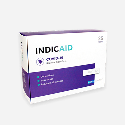 Indicaidâ„¢ COVID-19 Rapid Test Nasal Swab (25 Pack) ($5 Each and in Stock) Indicaidâ„¢ COVID-19 Rapid Test Nasal Swab (25 Pack) ($5 Each and in Stock)