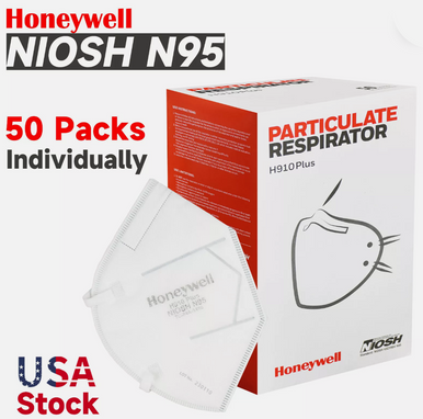 Honeywell H910 Plus N95マスク 50枚/箱 楽天市場】50枚入 ハネウェル N95 使い捨て マスク H910Plus HONEYWELL