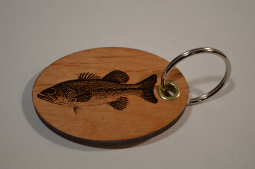 Largemouth Bass Key Ring