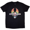 JOURNEY | Tie-Dye Wings S/S Tee | Black