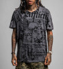 AFFLICTION | Neglect S/S Tee | Cool Grey