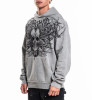AFFLICTION | Deadly Pullover Hoodie | NATURAL GREY LAVA WASH