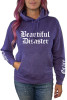 BEAUTIFUL DISASTER | Siren Pullover Hoodie | MINERAL WASH