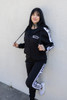 BEAUTIFUL DISASTER | Punk Princess Sweatpant | Blk/Wht