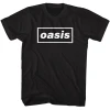 OASIS | Rectangular Logo S/S Tee | Black