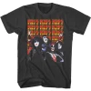 KISS | Lots Of Logos S/S Tee | Smoke