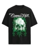 CYPRESS HILL | Skull & Leaf S/S Tee | Black
