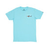 SALTY CREW-BRUCE PREMIUM-S/S TEE-PACIFIC BLUE