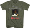Scarface | Glitter Logo S/S Tee | Military Green