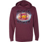 FMF-CHARGED PULLOVER HOODIE-MAROON