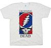 GRATEFUL DEAD-STEAL YOUR BLUEPRINT-S/S TEE-GREY