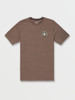 VOLCOM | Stone Trippin S/S Tee | Heather Cocoa