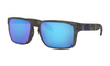 OAKLEY-HOLBROOK-MATTE BLACK TORTOISE-PRIZM SAPPHIRE POLARIZED