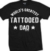 CARTEL INK | World's Greatest Tattooed Dad S/S Tee | Black