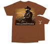 YELLOWSTONE | Rip Scene S/S Tee | Rust