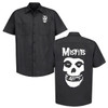 MISFITS | Skull Work Shirt | Black