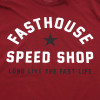 FASTHOUSE |  Fast Life S/S Tee | Cardinal FASTHOUSE |  Fast Life S/S Tee | Cardinal