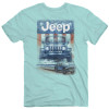 JEEP | Beach Rider Tee | Teal Ice