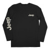 JEEP | Freedom Outdoors Long Sleeve Tee | Jet Black JEEP | Freedom Outdoors Long Sleeve Tee | Jet Black