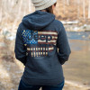 JEEP | Vintage USA Pullover Hoodie | Charcoal