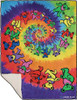 GRATEFUL DEAD | Spiral Bears Blanket
