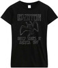 LED ZEPPELIN | USA 77 Women's Tee | Black