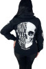 BEAUTIFUL DISASTER | Hating Me Zip Hoodie | Black