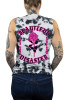 BEAUTIFUL DISASTER | Grace Tie-Dye Tank | Black/White
