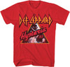 DEF LEPPARD | Hysteria 87 S/S Tee | Red