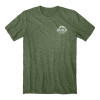 BUSCH | Deer Label S/S Tee | Heather Military Green
