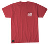 HOWITZER | Swift Silent S/S Tee | Heather Red