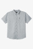 O'NEILL | Quiver Stretch Dobby Standard Fit Woven Shirt | Fog