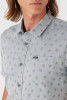 O'NEILL | Quiver Stretch Dobby Standard Fit Woven Shirt | Fog