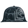 METAL MULISHA | Webbed Flexfit Hat | Black/Grey