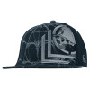 METAL MULISHA | Webbed Flexfit Hat | Black/Grey
