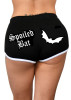PINKY STAR | Spoiled Bat Shorts | Black/White