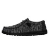 HEY DUDE | Wally Sport Knit | Black/Black