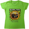 SUBLIME | Women's 40oz To Freedom Tee | LIME GREEN