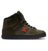 DC SHOES | Pure High-Top WC Winterized | Dusty Olive/Orange