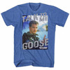 TOP GUN-TALK TO ME-S/S TEE-ROYAL HEATHER