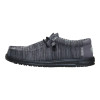 HEY DUDE | Wally Stretch Sox | Granite Grey/Black