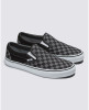 VANS | Classic Slip-On(Checkerboard) | Black/Pewter