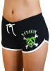 PINKY STAR | Poison Heart Shorts | Black/White