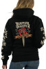 Beautiful Disaster | Silent Strength Zip Hoodie | Black