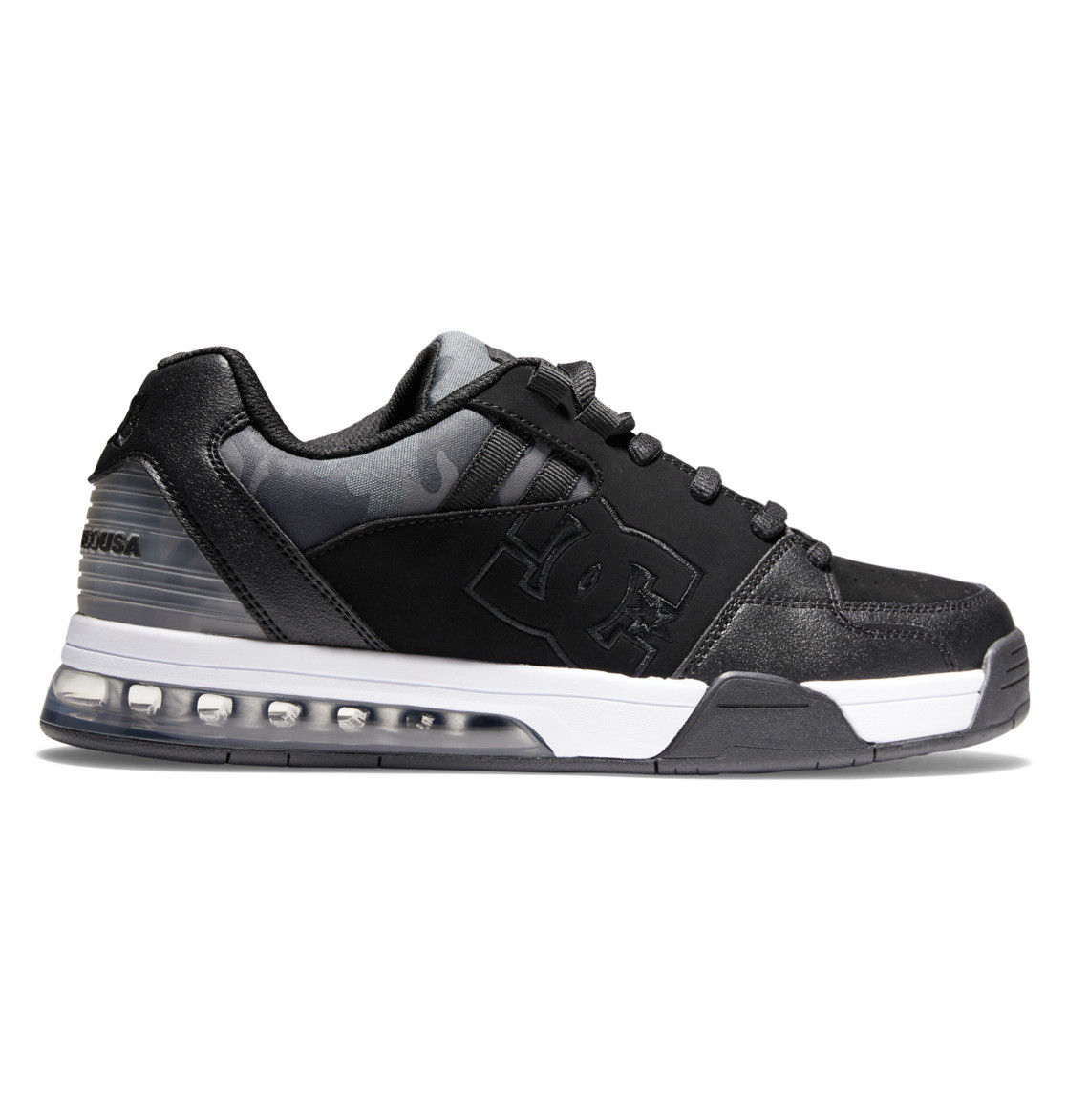 DC Men's E.Tribeka Se Shoes, Black/Camo, 8D